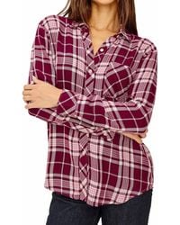 Rails - Hunter Long Sleeve Plaid Button-Down Shirt - Lyst