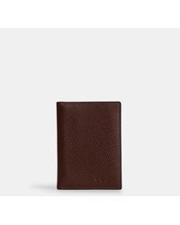 COACH - Passport Card Case - Lyst