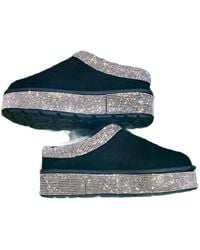 BAM - Bling & Cozy Rhinestone Platform Mules - Lyst