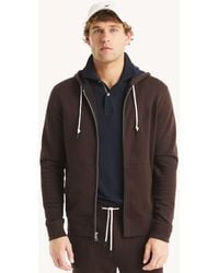 Nautica - Solid Full-Zip Hoodie - Lyst
