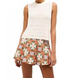 Marie Oliver - Nev Crew Neck Sleeveless Top - Lyst