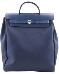 Hermès - Herbag Canvas Backpack Bag (pre-owned) - Lyst