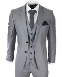 Paul Andrew - Charles 3 Piece Plain Suit - Lyst