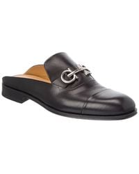 Ferragamo - Gab Leather Mule - Lyst