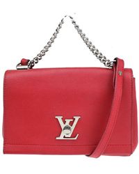 Louis Vuitton - Lockme Ii Bb Leather Shoulder Bag (pre-owned) - Lyst