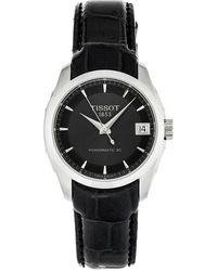 Tissot - Couturier Black Dial Watch - Lyst