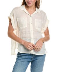 Bella Dahl - Two Pocket Linen Shirt - Lyst