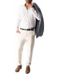 Eleventy - Cuffed Trouser Pants - Lyst