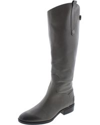 Sam Edelman - Penny Leather Knee High Riding Boots - Lyst