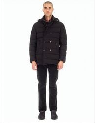 Moorer - Double-Breasted Down Jacket With Beaver Collar Zarbo-Stp - Lyst