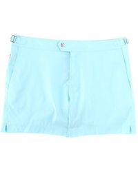 Tom Ford - Polyester Side Adjuster Buckles Swim Shorts - Lyst