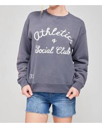 Wildfox - Athletics And Social Club Cody Sweatshirt - Lyst