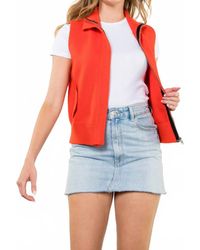 Thml - Zip-Up Sweater Vest - Lyst