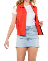 Thml - Zip-Up Sweater Vest - Lyst