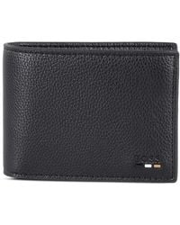 BOSS - Ray 6 Card Bifold Leather Wallet - Lyst