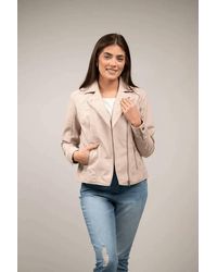 Pine Apparel - Diamonds And Motorcycles Pleather Jacket - Lyst