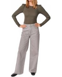 Sundry - Puff Sleeve Top - Lyst
