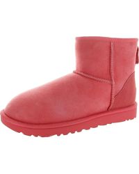 UGG - Classic Mini Ii Suede Cold Weather Shearling Boots - Lyst