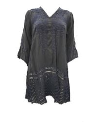 Johnny Was - Elimo Embroided Tunic - Lyst