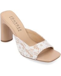 Journee Collection - Daivia Sandals - Lyst