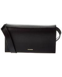 Jil Sander - All Day Leather Shoulder Bag - Lyst