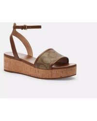 COACH - Tullie Sandal - Lyst