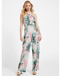 Guess Factory - Brianne Printed Jumpsuit - Lyst