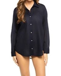 Sundry - Oversized Destinations Shirt - Lyst