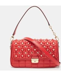 Michael Kors - Quilted Leather Small Studded Bradshaw Convertible Shoulder Bag - Lyst