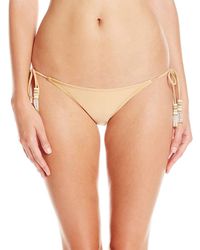 PQ Swim - Adjustable Tie Strap Teeny Bikini Bottom Swimsuit - Lyst