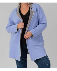 NIC+ZOE - Cool Nights Reversible Knit Jacket - Lyst