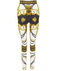 Versace - Rodeo Barocco Harness Legging Pants - Lyst