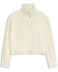 BOSS - Relaxed-Fit Bomber Jacket With Stand Collar - Lyst