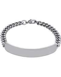 A.P.C. - Darwin Curb Chain Bracelet - Lyst