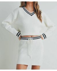 Buttermelon - Sweater Top And Skirt - Lyst