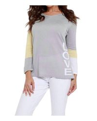 Angel - Love Me V-Neck Top - Lyst