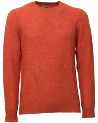 MC2 Saint Barth - Regent Braid Stretch Alpaca Crewneck Sweater - Lyst
