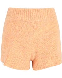ROTATE BIRGER CHRISTENSEN - High-Waist Knit Shorts - Lyst