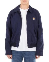 Maison Kitsuné - Harrington Fox Head Patch Jacket - Lyst