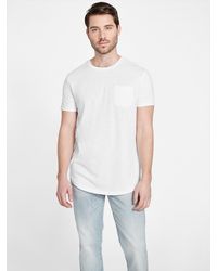 Guess - Vantor Longline Tee - Lyst