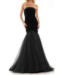 Colors Dress - Strapless Ruched Prom Gown - Lyst