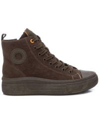 Xti - Casual Suede High Top Sneakers Refresh Collection By - Lyst