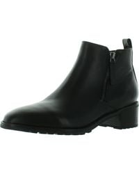 Blondo - Samara Suede Square Toe Ankle Boots - Lyst