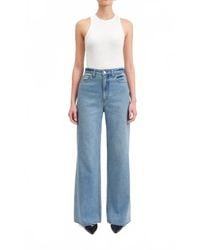 DAZE - Far Out High Rise Wide Leg Jeans - Lyst