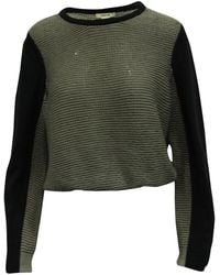 Helmut Lang - Knit Crop Sweater - Lyst