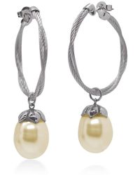 Alor - South Sea Pearl Hoop Earring - Lyst