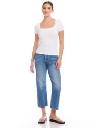 Fifteen Twenty - Mindy Short Sleeve Tee - Lyst