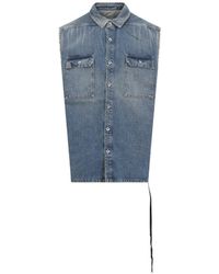 Rick Owens - Sleeveless Tommy Jumbo Vest - Lyst