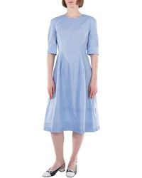 Marni - Iris A-Line Midi Dress, Brand Size 42 Us Size 10 - Lyst