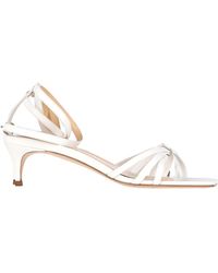 BY FAR - Kaia Kitten Strapped Heels - Lyst